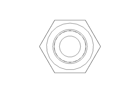 Hexagon screw M6x45 A4 70 ISO4014