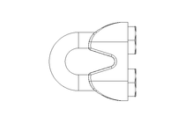 Drahtseilklemme für 3 mm Seil