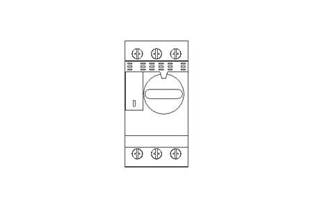 Disjuntor de sobrecarga 2,5-4A 3p