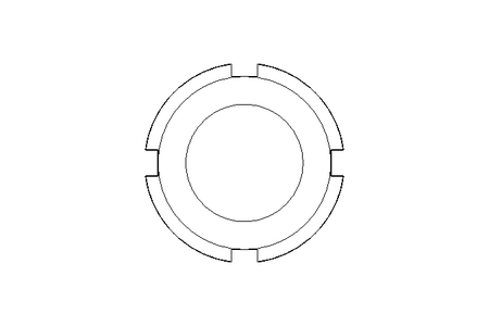 Nutmutter M24x1,5 St-Zn