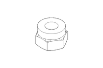 Tuerca hexagonal M4 A4 DIN985