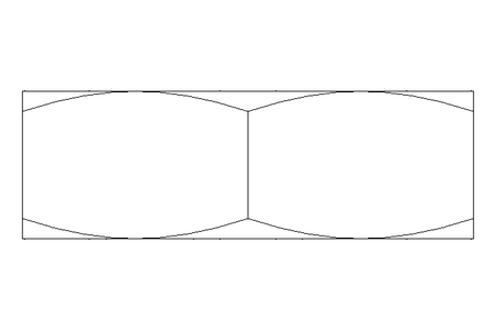 Tuerca hexagonal M36x3 St-Zn DIN439