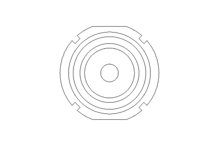 Membrane/diaphragme D=50 L/H=8 EPDM