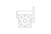 Schneckengetriebe BW50 i=40