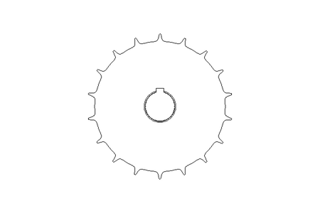 CHAIN SPROCKET SERIES 2251 Z=18 D=30