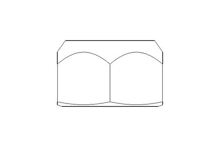 Hexagon nut M10 A4 DIN980