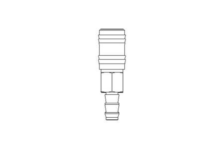 Kupplung Tülle DN 10 Ms