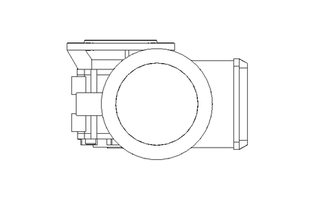 Worm gear motor 0.37kW 72 1/min