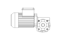 Worm gear motor 0.37kW 72 1/min