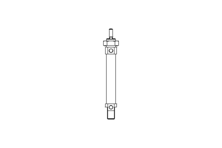 Doppelt wirkender Zylinder D20 Hub85