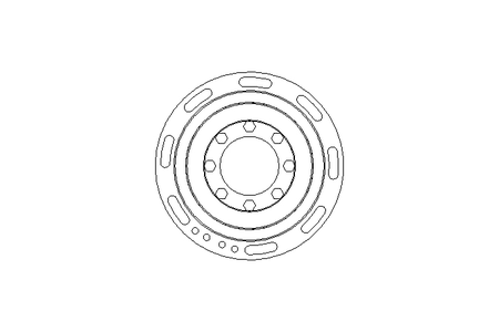 EAS-Kupplung Gr. 2  D 45 ohne Nut