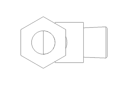 Winkelverschraubung L 10 G3/8" 1.4571