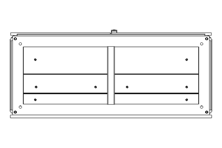 Control cabinet 800x1800x400mm