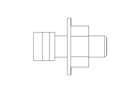 Hammerkopfschraube M6X16 ST:ZN