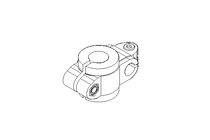 Cross clamp D=20 B=40