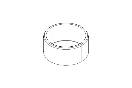 Casq.cojinete de desliz. XSM 25x28x13