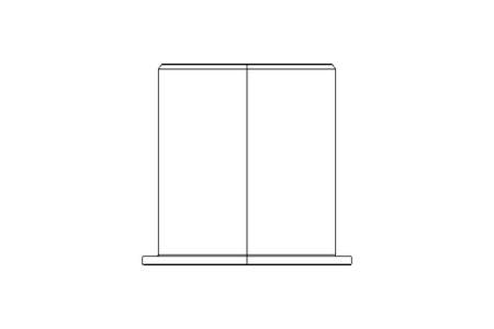 Plain bearing bush GFM 40x44x50x50x2