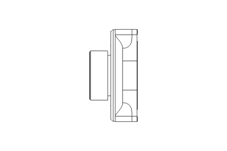 Flange bearing PCFT 25x124x36