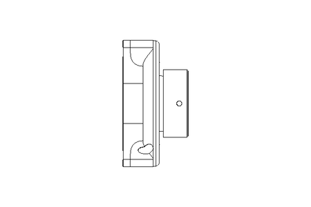 Flange bearing PCFT 25x124x36