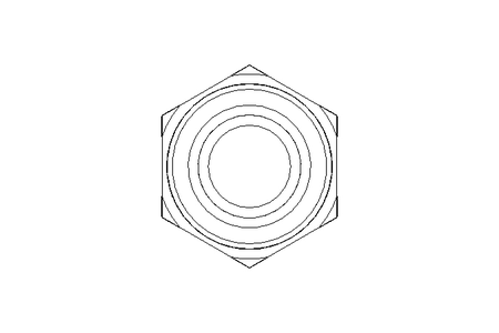 Threaded connector L 10/10 St ISO8434