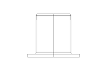 FRICTION BEARING BUSHING W/ FLANGE