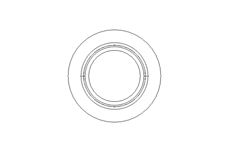 FRICTION BEARING BUSHING W/ FLANGE