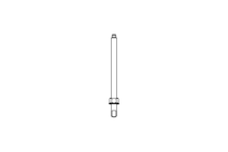 Stellschraube M20x300 St-Zn