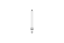 Stellschraube M20x300 St-Zn