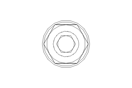 Stellschraube M20x300 St-Zn