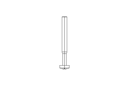 Linsenschraube M2,5x25 A2 ISO7045