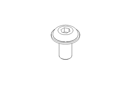 Linsenschraube M6x12 ungenormt