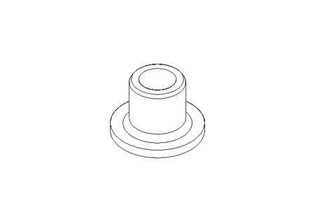 Plain bearing bush FM 3x4.5x7.5x5x0.75