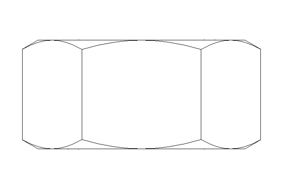 Hexagon nut M10 A2 DIN934