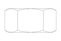 Écrou hexagonal M10 A2 DIN934