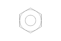 Tuerca hexagonal M10 A2 DIN985