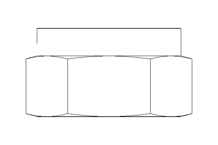 Hexagon nut M8 A2 DIN985