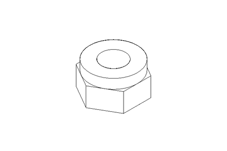 Hexagon nut M6 A2 DIN985