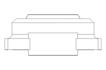 Rodamiento con brida EFOM 20x47x89