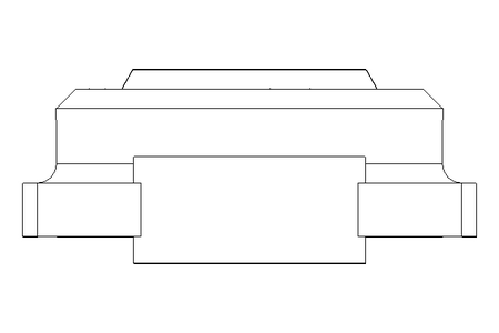 Flange bearing EFOM 20x47x89