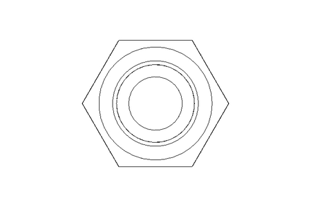 Hexagon screw M8x10 A2 70 ISO4017