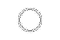 Junta GLYD ring PG 57,5x70x5,6 PTFE