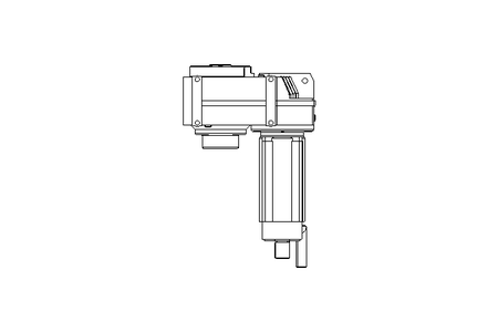 Gear servo motor