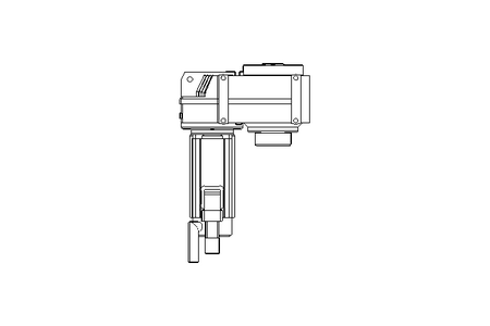 Gear servo motor