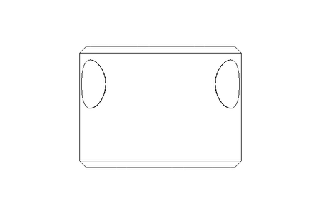 Threaded bush M8x9 A2