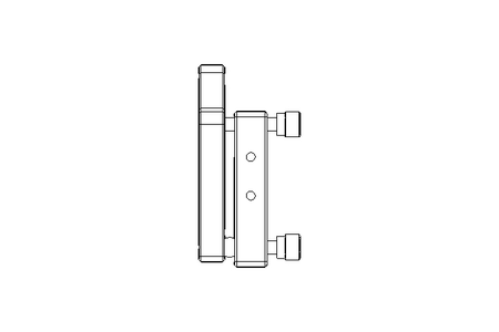 Feinjustierplatte für Spiegelfilter