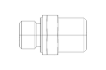 Pipe screw connector 6 G1/8" 1.4571