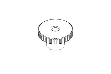 Porca recartilhada M5 A2 DIN466