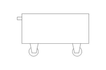 CARRO PARA CACOS DE VIDRO PVC 0,225 m3