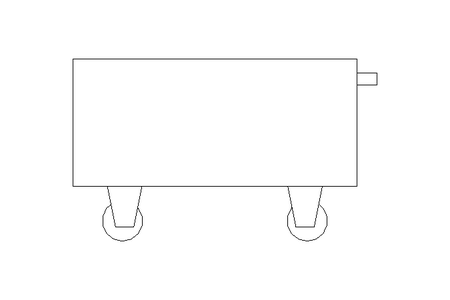 Scherbenwagen PVC hellgrau 0,225 m3