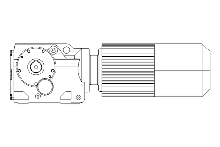 Kegelradgetriebemotor 4,5 Nm